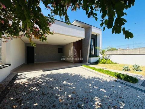 Casa à venda em Hortolândia, Residencial Jardim do Jatobá, com 3 suítes, com 158 m²