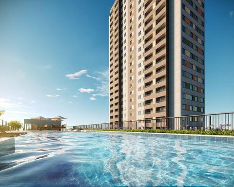 Apartamento à venda em Campinas, Jardim dos Oliveiras, com 2 quartos, com 45.7 m²